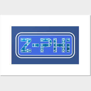 Zeta Phi Beta Z-Phi Badge Posters and Art